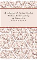 Collection of Vintage Crochet Patterns for the Making of Place Mats