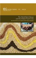 World Bank Group and the Global Food Crisis