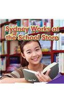 Sydney Works at the School Store