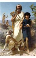 "Homer and his Guide " by William-Adolphe Bouguereau - 1874: Journal (Blank / Li(Art of Life Journals)