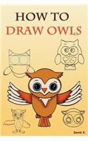 How to Draw Owls: The Step-By-Step Owl Drawing Book