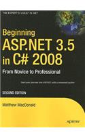 Beginning ASP.NET 3.5 in C# 2008: From Novice to Professional