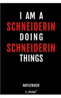 Notizbuch für Mode-Schneider / Mode-Schneiderin