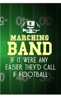 Marching Band If It Were Any Easier They'D Call If Football