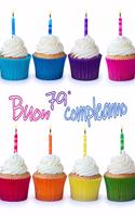 Buon 79° Compleanno: Carino cupcake progettato libro di compleanno che può essere utilizzato come un diario o taccuino. Grande regalo per donne o uomini di 79 anni. Megl