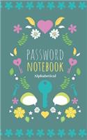 Password Notebook Alphabetical