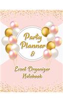 Party Planner and Event Organizer Notebook