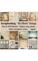 Scrapbooking Kit album vintage