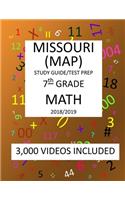 7th Grade MISSOURI MAP, 2019 MATH, Test Prep