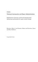 Implications of Privacy Needs and Interpersonal Distancing Mechanisms for Space Station Design