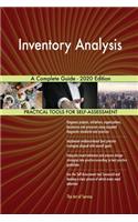 Inventory Analysis A Complete Guide - 2020 Edition