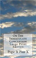 On The Immaculate Conception