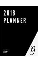 2018 Planner