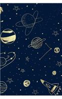 Astronomy Galaxy Notebook