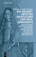 Ein Neuentdecktes Geistliches Lied Paul Gerhardts