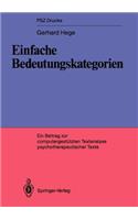 Einfache Bedeutungskategorien