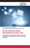 servicio de email haciendo uso de la voz