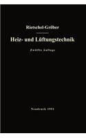 H. Rietschels Lehrbuch Der Heiz- Und Lüftungstechnik