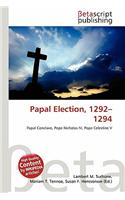 Papal Election, 1292-1294: (English)