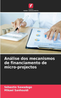 Análise dos mecanismos de financiamento de micro-projectos