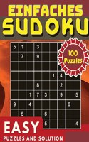 Einfaches Sudoku-Rätselbuch mit Lösungen - perfekt für Anfänger