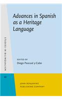 Advances in Spanish as a Heritage Language