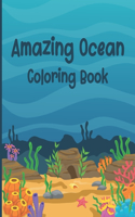 Amazing Ocean Coloring Book