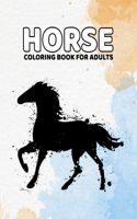 Horse Coloring Book For Adults