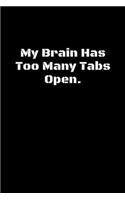 My Brain Has Too Many Tabs Open.
