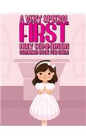 Very Special First Holy Communion Coloring Book For Girls