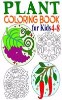 Plant Coloring Book for Kids