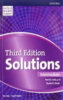 Solutions: Intermediate: Student's Book B Units 4-6