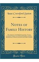 Notes of Family History