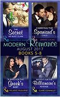 Modern Romance Collection: August 2017 Books 5 -8