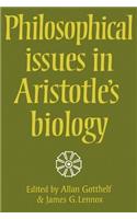 Philosophical Issues in Aristotle's Biology