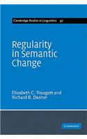 Regularity in Semantic Change