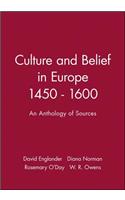 Culture and Belief in Europe 1450 - 1600