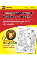 Dolch Sight Words Practice - Book 1
