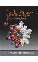 40 Therapeutic Mandalas