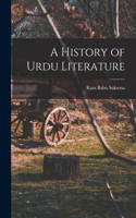 History of Urdu Literature