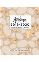 Academic 2019-2020 Weekly Splendid Planner, July 2019 - June 2020, Weekly & Monthly