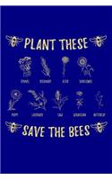 Plant These Save The Bees