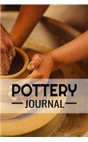 Pottery Journal: Pottery Project Book 80 Project Sheets to Record your Ceramic Work Gift for Potters