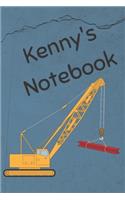 Kenny's Notebook: (Jr Journals and Notebooks for Kenny)