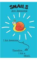 Snails Are Awesome I Am Awesome Therefore I Am a Snail