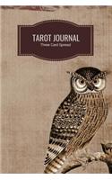 Tarot Journal Three Card Spread
