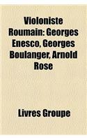 Violoniste Roumain