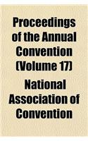 Proceedings of the Annual Convention Volume 17: (English)
