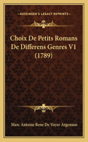 Choix De Petits Romans De Differens Genres V1 (1789)