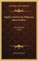 Engedi or David in the Wilderness, Mount of Olives: A Sacred Drama (1853)